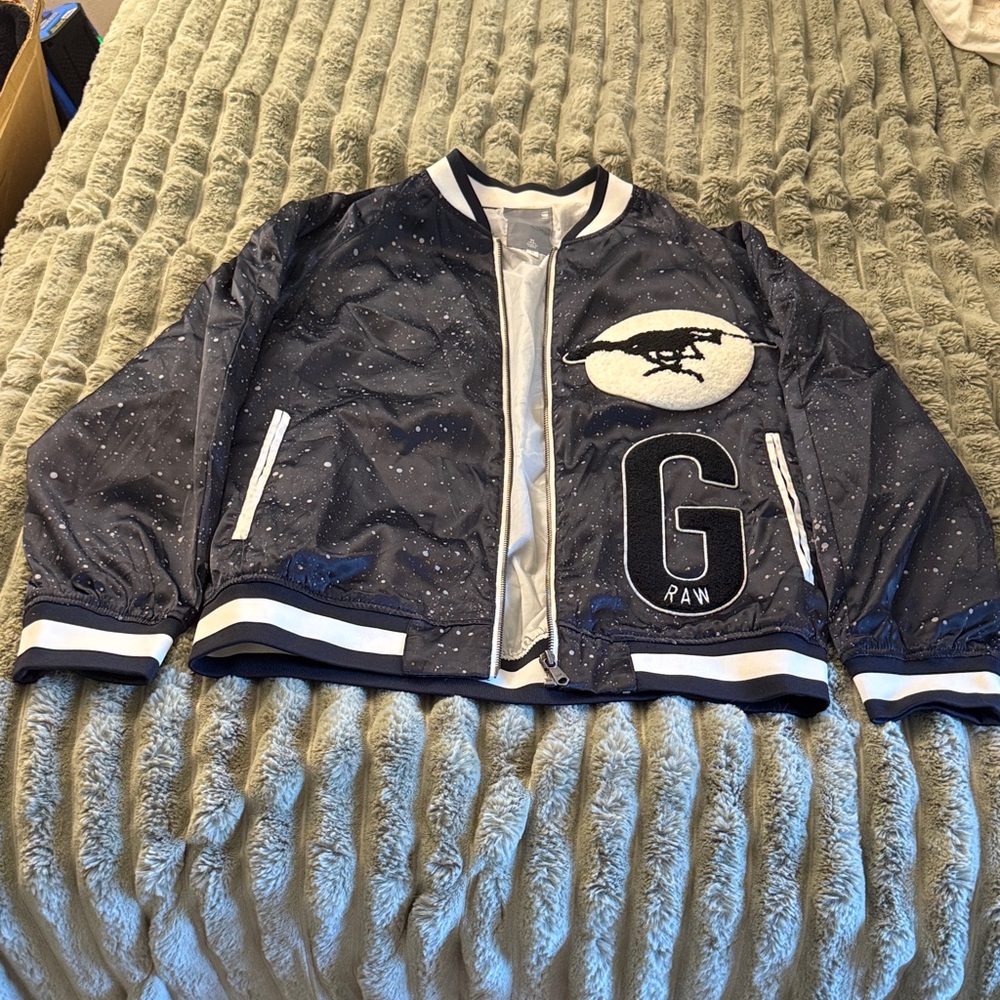 G-Star Splatter Women’s Bomber Jacket-Medium
